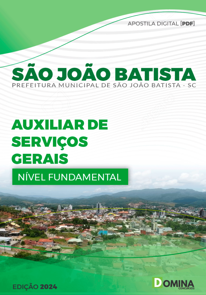 Concurso Prefeitura de São João Batista - SC 2024