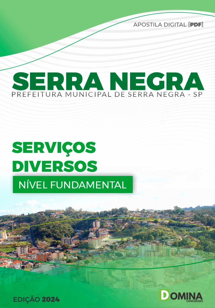 Concurso Prefeitura de Serra Negra - SP 2024