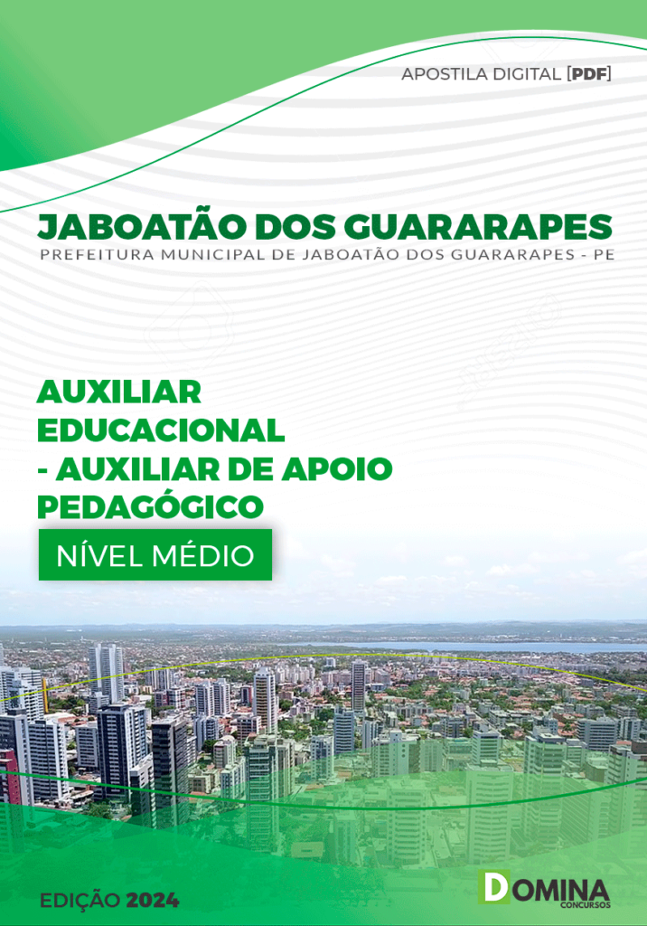Concurso Prefeitura de Jaboatão dos Guararapes - PE 2024