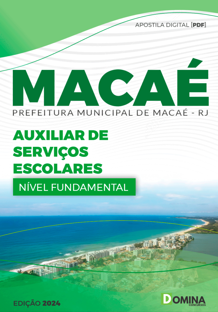Concurso Prefeitura de Macaé - RJ 2024