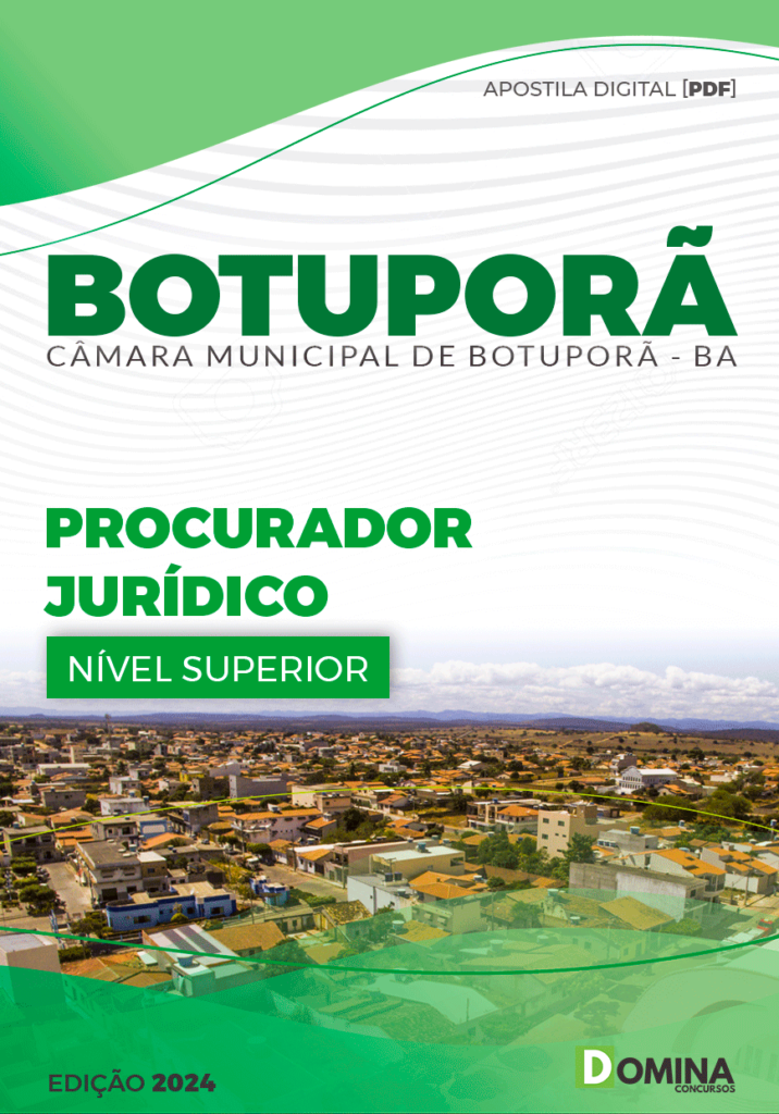 Concurso Câmara de Botuporã - BA 2024