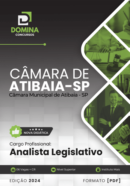 Concurso Câmara de Atibaia - SP 2024