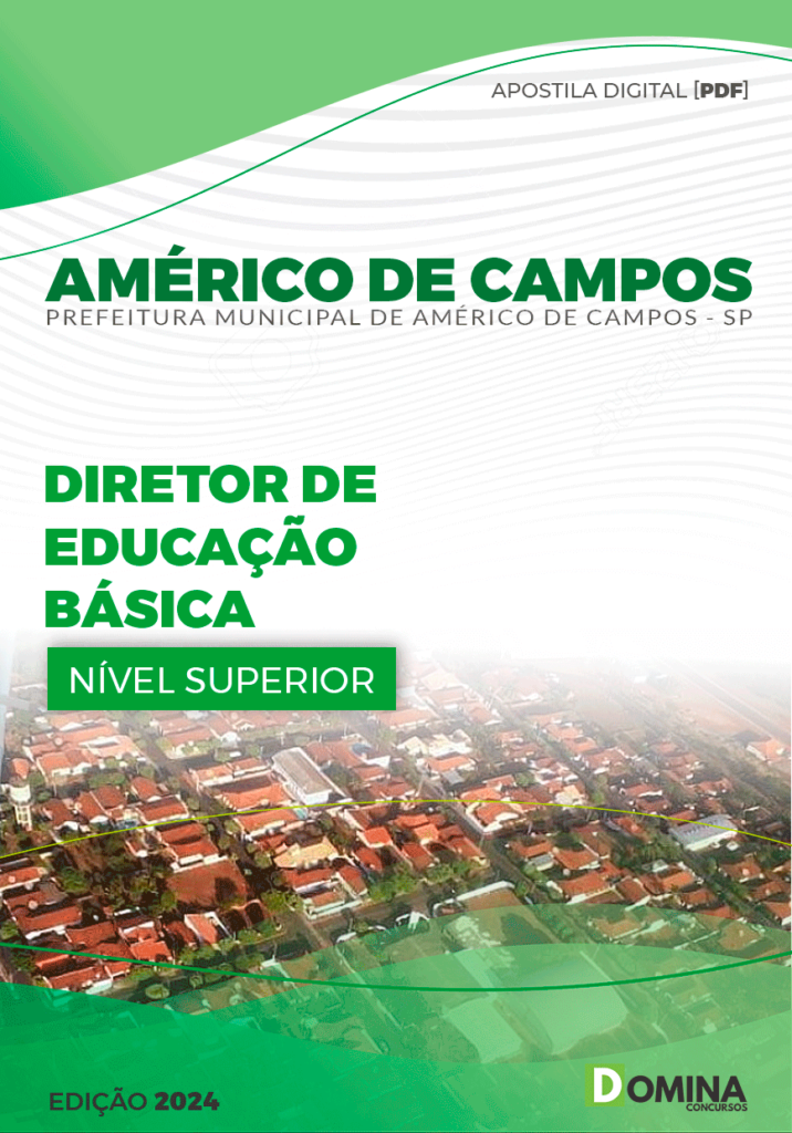 Concurso Prefeitura de Américo de Campos - SP 2024