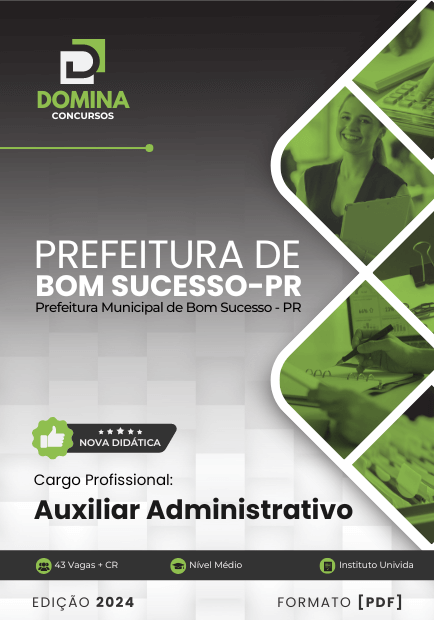 Concurso Prefeitura de Bom Sucesso - PR 2024