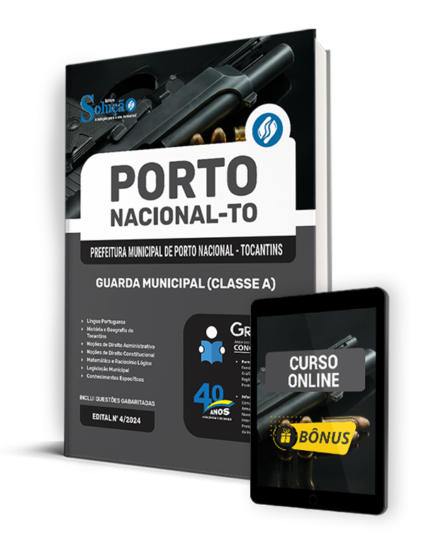 Concurso Prefeitura de Porto Nacional - TO 2024