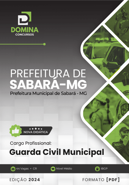 Concurso Prefeitura de Sabará - MG 2024