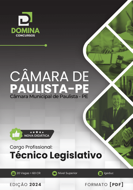 Concurso Câmara de Paulista - PE 2024