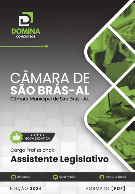 Concurso Câmara de São Brás - AL 2024