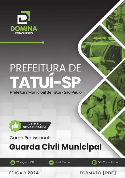 Concurso Prefeitura de Tatuí - SP 2024