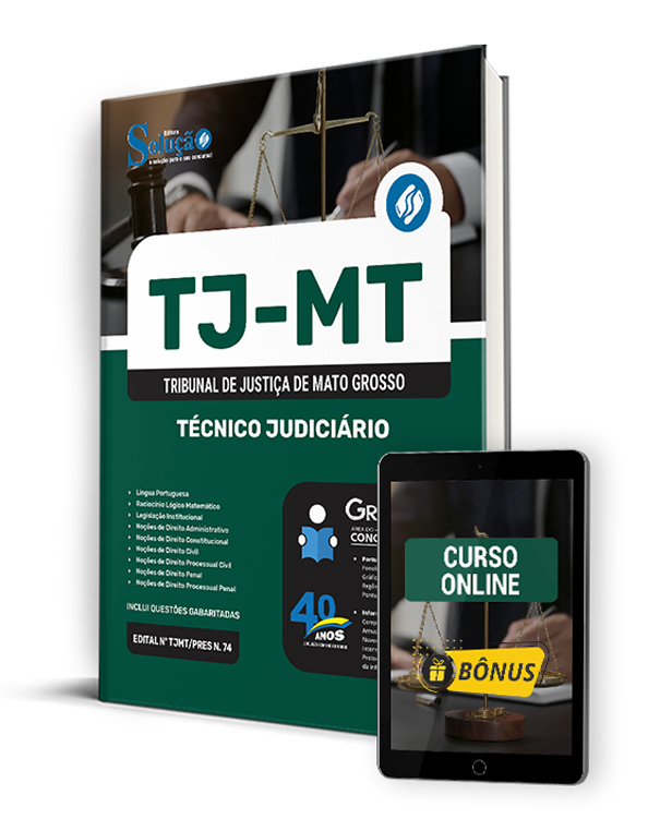 Concurso TJ - MT 2024