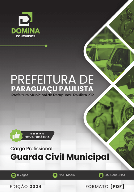 Concurso Prefeitura de Paraguaçu Paulista - SP 2024