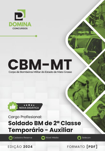 Concurso CBM - MT 2024