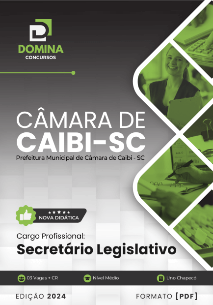 Concurso Câmara de Caibi - SC 2024