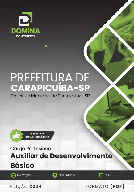 Concurso Prefeitura de Carapicuíba - SP 2024