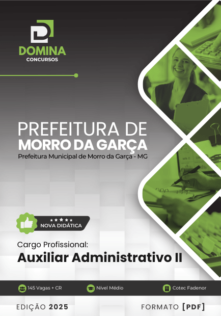 Concurso Prefeitura de Morro da Garça - MG 2025