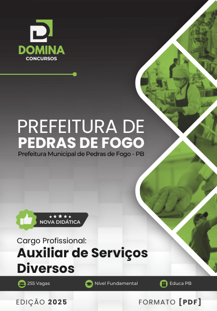 Concurso Prefeitura de Pedras de Fogo - PB 2024