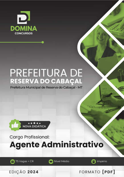 Concurso Prefeitura de Reserva do Cabaçal - MT 2024