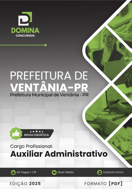 Concurso Prefeitura de Ventânia - PR 2024