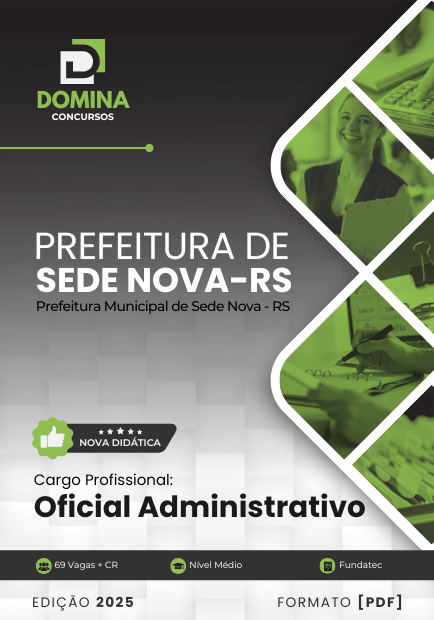 Concurso Prefeitura de Sede Nova - RS 2025