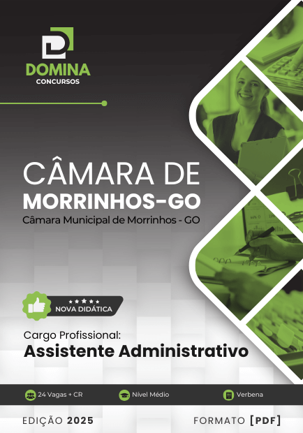 Concurso Câmara de Morrinhos - GO 2025