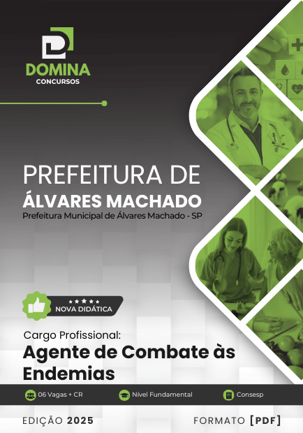 Concurso Prefeitura de Álvares Machado - SP 2025