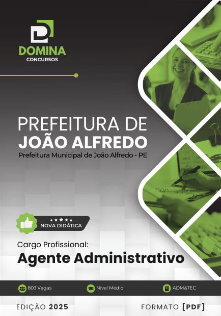 Concurso Prefeitura de João Alfredo - PE 2025