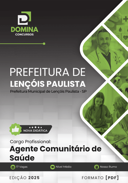 Concurso Prefeitura de Lençóis Paulista - SP 2025