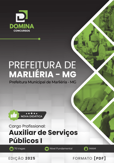 Concurso Prefeitura de Marliéria - MG 2025