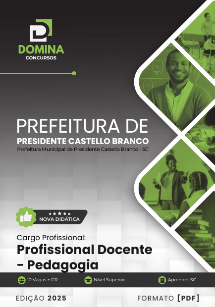 Concurso Prefeitura de Presidente Castello Branco - SC 2025