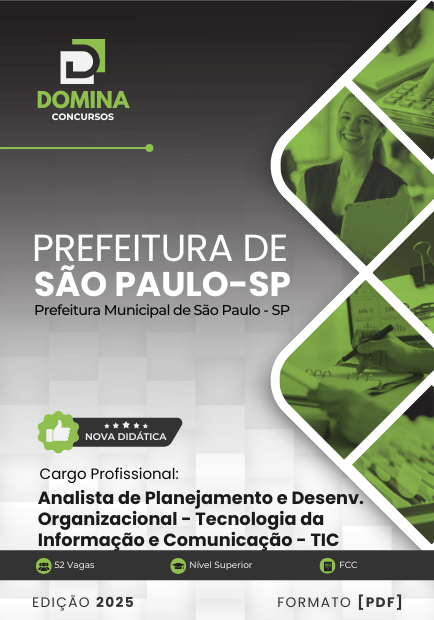 Concurso Prefeitura de São Paulo - SP 2025