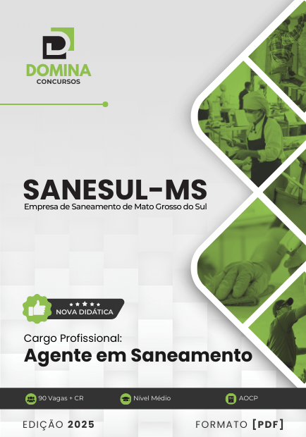 Concurso SANESUL - MS 2025