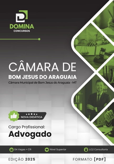 Concurso Câmara de Bom Jesus do Araguaia - MT 2025