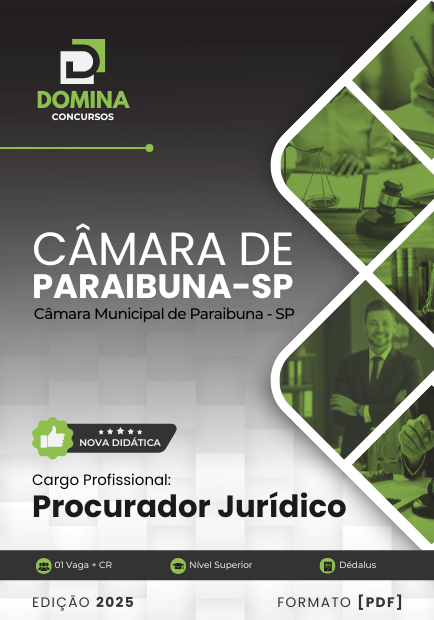 Concurso Câmara de Paraibuna - SP 2025