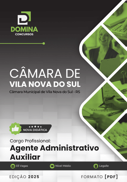 Concurso Câmara de Vila Nova do Sul - RS 2025