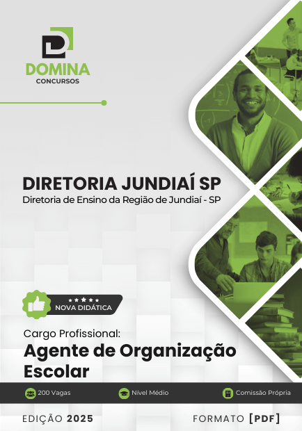 Concurso Diretoria Jundiaí - SP 2025