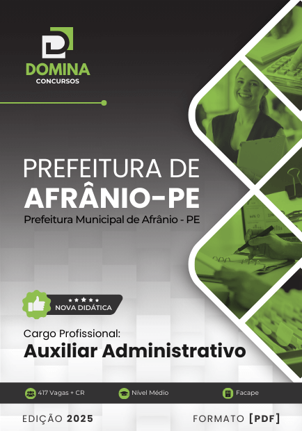 Concurso Prefeitura de Afrânio - PE 2025