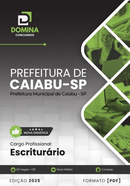 Concurso Prefeitura de Caiabu - SP 2025