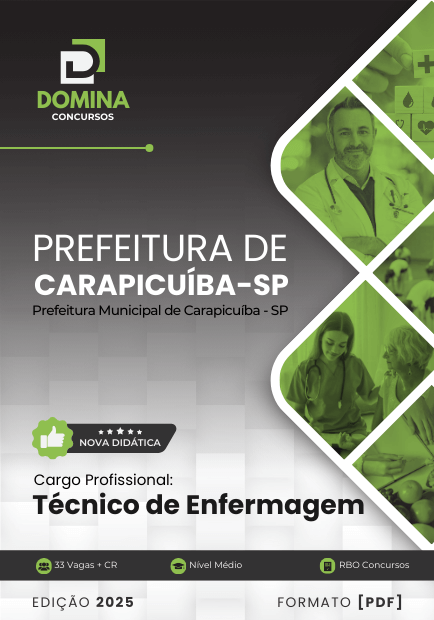 Concurso Prefeitura de Carapicuíba - SP 2025