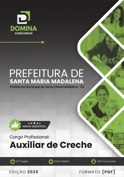 Concurso Prefeitura de Santa Maria Madalena - RJ 2025