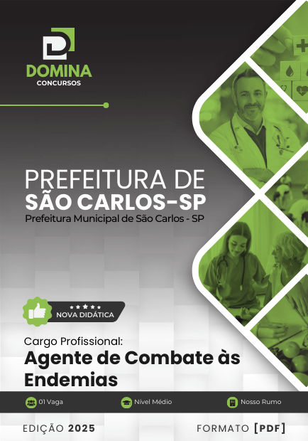 Concurso Prefeitura de São Carlos - SP 2025