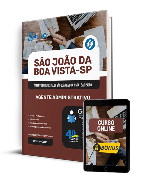 Concurso Prefeitura de São João da Boa Vista - SP 2025