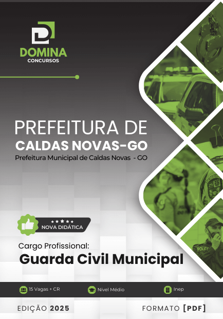 Concurso Prefeitura de Caldas Novas - GO 2025