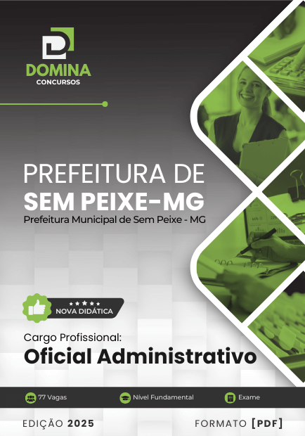 Concurso Prefeitura de Sem Peixe - MG 2025