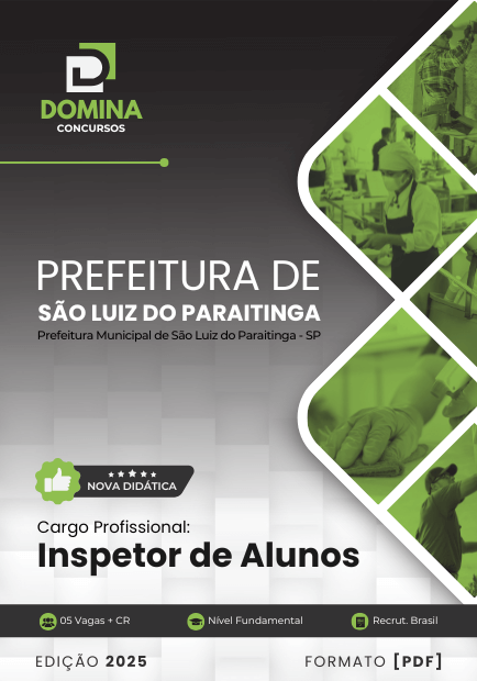 Concurso Prefeitura de São Luiz do Paraitinga - SP 2025
