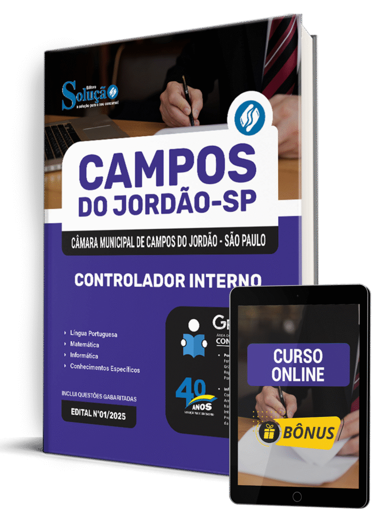 Concurso Câmara de Campos do Jordão - SP 2025