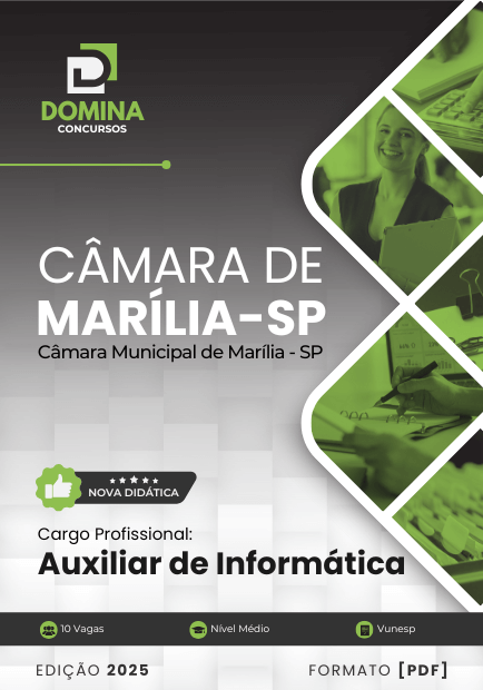 Concurso Câmara de Marília - SP 2025