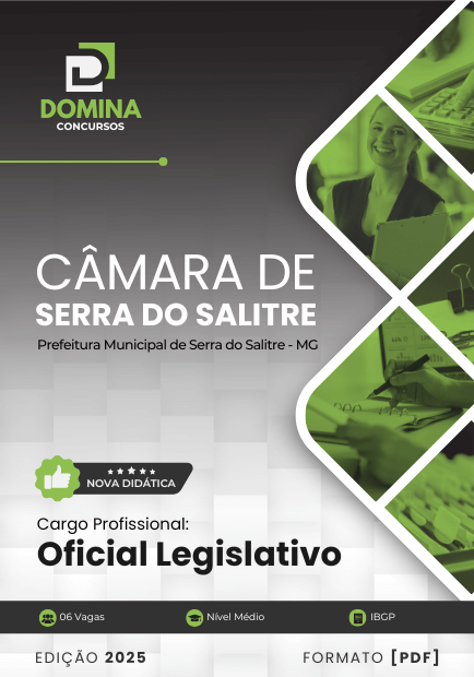 Concurso Câmara de Serra do Salitre - MG 2025