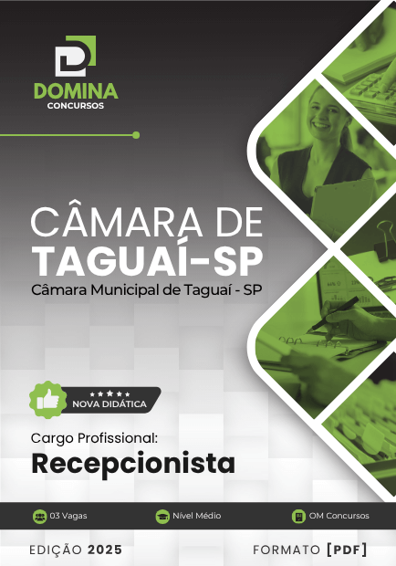 Concurso Câmara de Taguaí - SP 2025