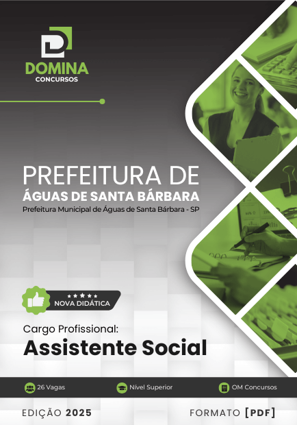 Concurso Prefeitura de Águas de Santa Bárbara - SP 2025