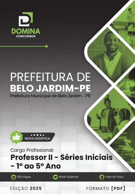 Concurso Prefeitura de Belo Jardim - PE 2025